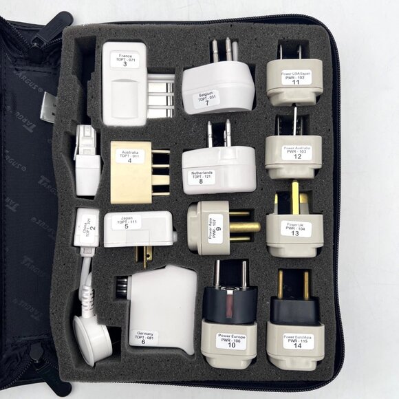 Targus Other - Targus World Travel Adapter Kit WPA031 International Power Plugs & Carrying Case